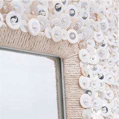 Abigail Shell Mirror - Our Boat House