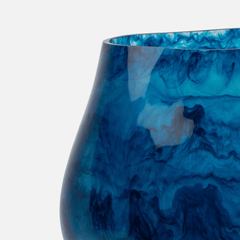 Abria Outdoor Planter - Cobalt - Our Boat House