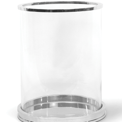 Adria Polished Nickel Hurricane - Three Sizes - Our Boat House