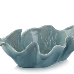 Aegean Sea Ripple Bowl - Our Boat House
