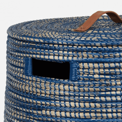 Akron Blue Hamper - Our Boat House