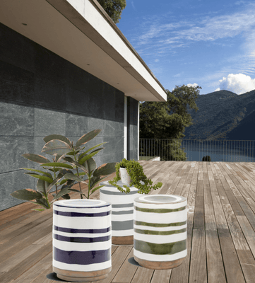 Alexa Ceramic Stool - Three Colors - Our Boat House