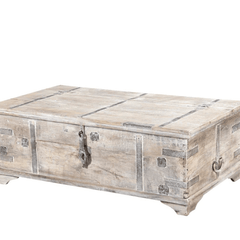 Alton Whitewashed Trunk - Our Boat House