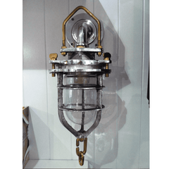 Aluminum Convoy Sconce Light - Our Boat House
