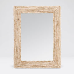 Amani Abaca Rope Mirror - Two Shapes/Sizes - Our Boat House
