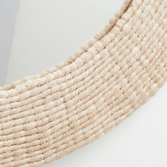 Amani Abaca Rope Mirror - Two Shapes/Sizes - Our Boat House