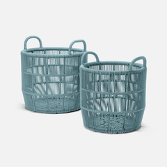 Amelia Baskets - Arctic Blue - Our Boat House