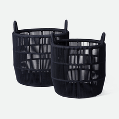 Amelia Baskets - Dark Navy - Our Boat House