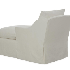 Annapolis Slipcovered Chaise Lounge - Our Boat House