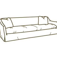 Annapolis Slipcovered Sofa Extra Long 102