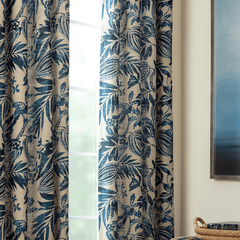 Antigua Linen Window Panels - Our Boat House