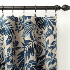 Antigua Linen Window Panels - Our Boat House
