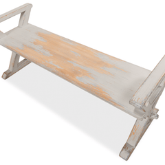 Antique Style X - Base Entry Bench - Our Boat House