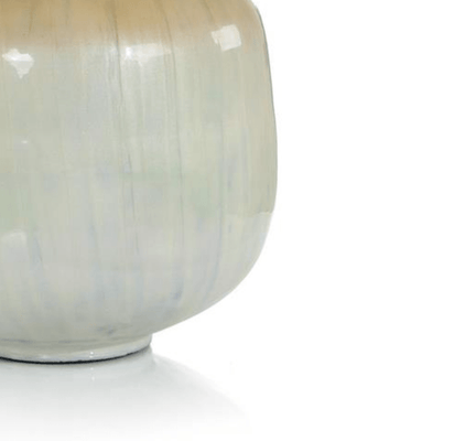 Aqua Pearlized Table Lamp - FLOOR SAMPLE SALE - Our Boat House