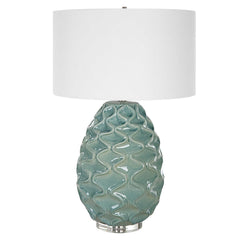 Aqua Wave Table Lamp - Our Boat House