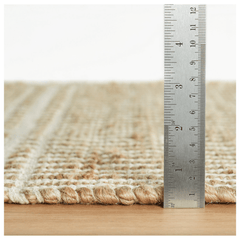 Arbor Handwoven Jute Rug - Ivory - Our Boat House