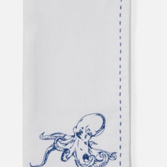 Ariel Sea Life Dinner Napkin - Set of Four - Our Boat House