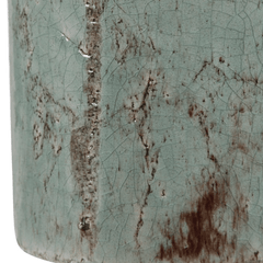 Arman Aqua Crackle Table Lamp - Our Boat House