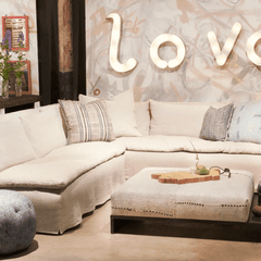 Aruba Slipcovered 113in x 113in Two - Piece Sectional - Our Boat House
