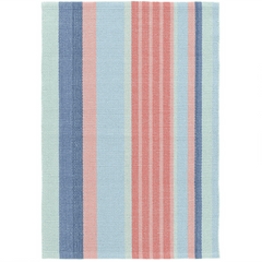 Aruba Stripe Woven Cotton Rug - Our Boat House