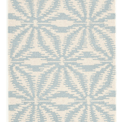 Aster Sky Hand Micro Hooked Wool Rug - Our Boat House