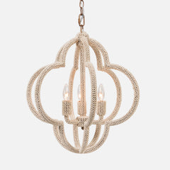 Astin Coco Bead Chandelier - Two Sizes - Our Boat House