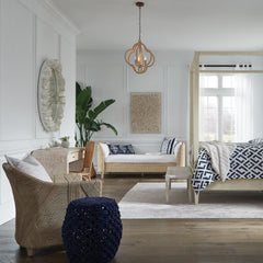 Astin Coco Bead Chandelier - Two Sizes - Our Boat House