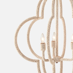 Astin Coco Bead Chandelier - Two Sizes - Our Boat House