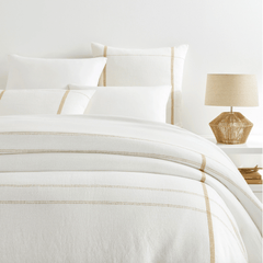 Atherton Natural Duvet Cover - Our Boat House