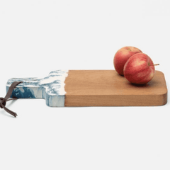 Austin Blue Swirled Serving Board - Three Sizes - Our Boat House