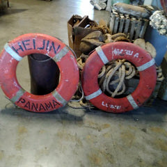 Authentic - Life Ring - Orange - Our Boat House