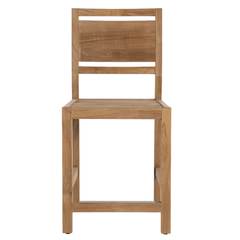 Avondale Counter Stool - Natural Teak - Our Boat House