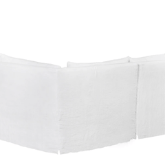 Bali Slipcovered 114in x 114in Two - Arm Sectional - Our Boat House