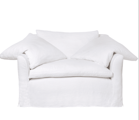 Bali Slipcovered Chair & Half - Our Boat House