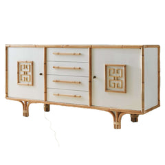 Bamboo Framed Sideboard - Our Boat House