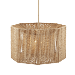 Bane Isles Abaca Rope Chandelier - Our Boat House