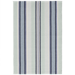 Barbados Stripe Woven Cotton Rug - Our Boat House