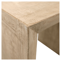 Baros Waterfall Side Table - Two Finishes - Our Boat House