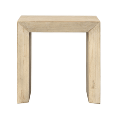 Baros Waterfall Side Table - Two Finishes - Our Boat House