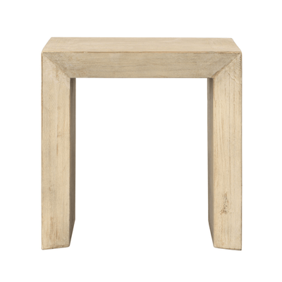 Baros Waterfall Side Table - Two Finishes - Our Boat House