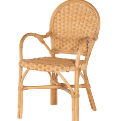 Bayview Bistro Dining Arm Chair - Natural - Our Boat House