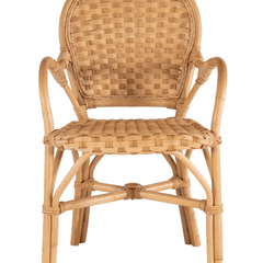 Bayview Bistro Dining Arm Chair - Natural - Our Boat House