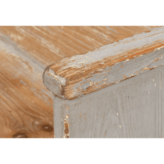 Beach House Grey Wash Entry Bench - Our Boat House