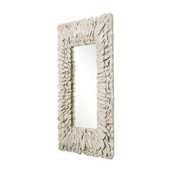 Beached Whitewash Rectangular Mirror - Our Boat House