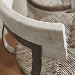 Beachside Swivel Counter/Bar Stool in Oyster - Our Boat House