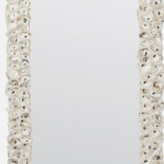 Bedford Rectangular Oyster Shell Mirror - Three Sizes - Our Boat House