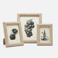 Belem Raffia Picture Frame - Three Sizes - Our Boat House