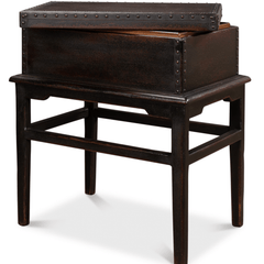 Berkshire Box on Stand Table - Our Boat House