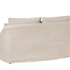 Bermuda 72in Slipcovered Studio Sofa - Our Boat House