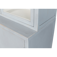 Bermuda Blue Wash 2 - Door Bookcase - Our Boat House